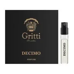 Oficiálna vzorka parfumu Gritti Decimo 2 ml 0,06 fl. oz.